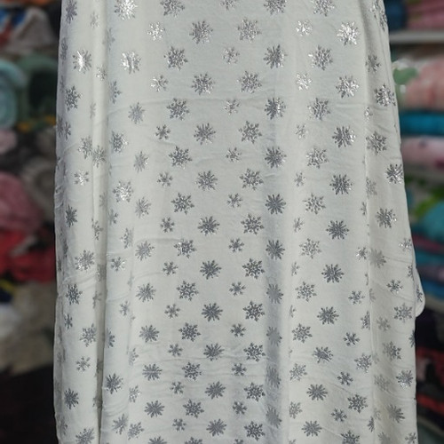 پتو نقره کوب یک نفره طرح برفی ❄️