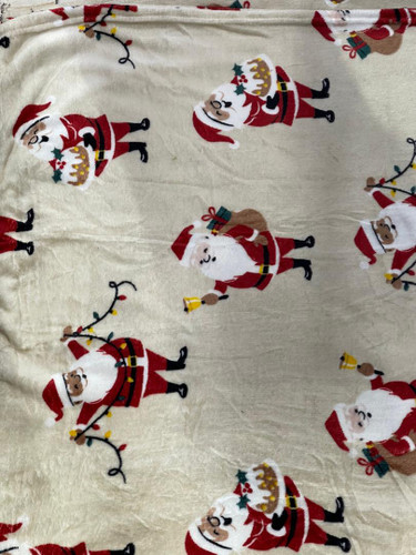 پتو ژله ای یک نفره طرح کریسمس 🎄 🎅