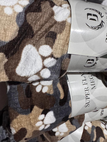 پتو ژله ای یکنفره طرح رد پا 🐶💙