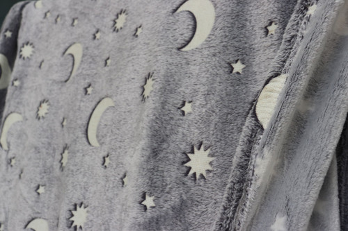 پتو شب نما دو نفره ماه و ستاره✨ 🌙