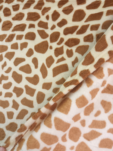 پتو ژله ای یک نفره طرح پوست زرافه